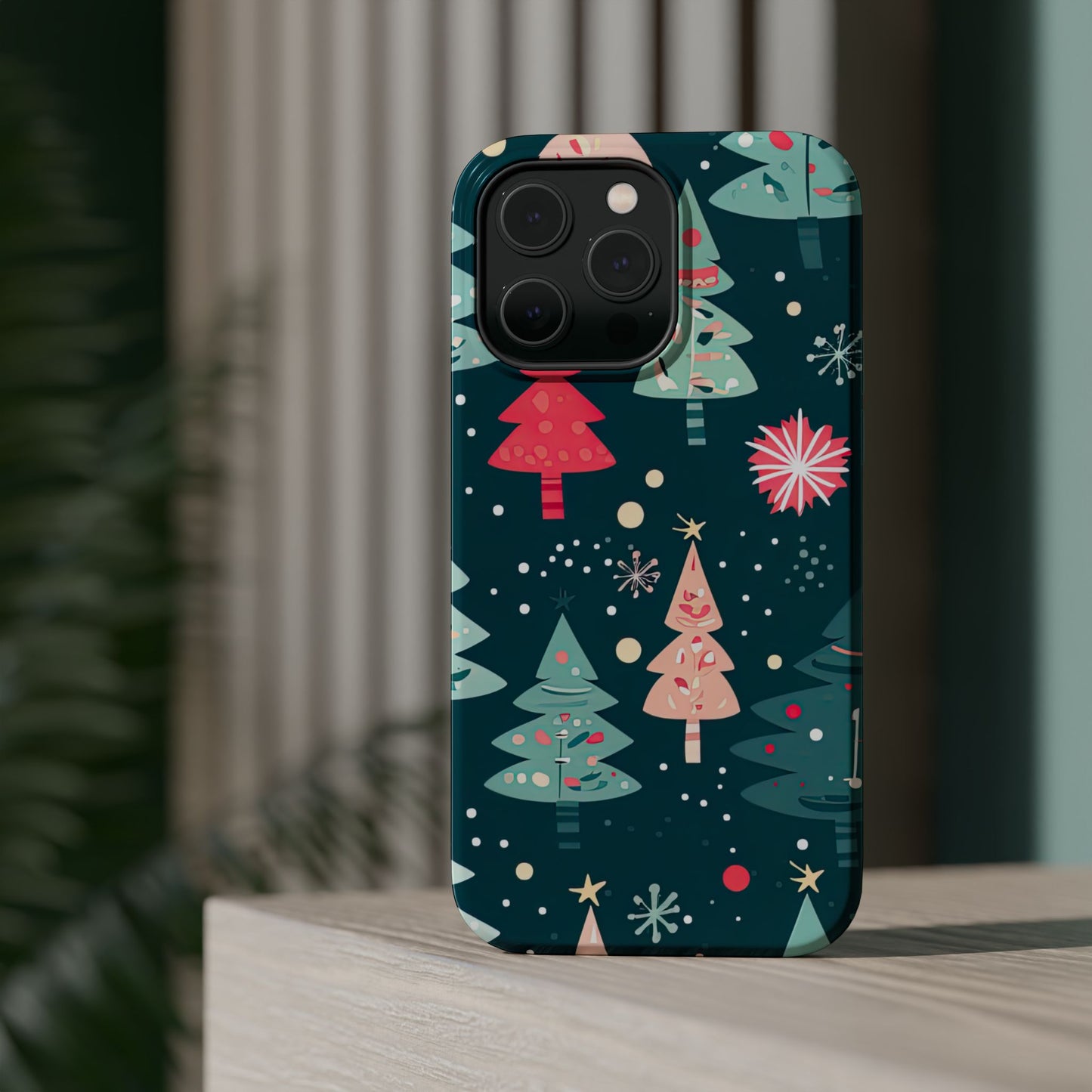 Whimsical Christmas Trees - MagSafe iPhone Series Case