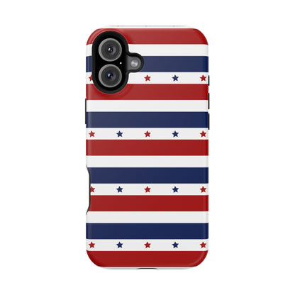 Patriotic Stars MagSafe iPhone Case