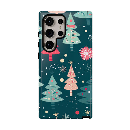 Whimsical Christmas Trees - Samsung Galaxy Series Case