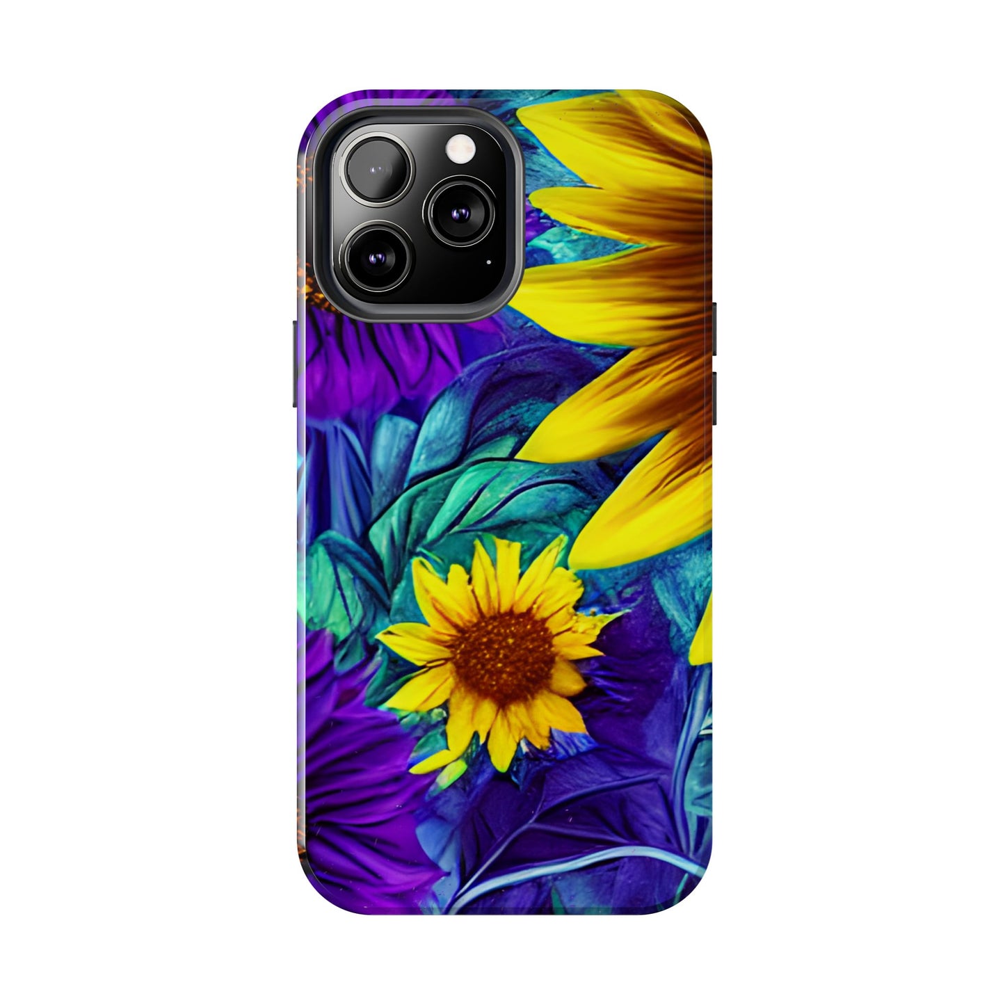 Purple & Gold Sunflower Dream - iPhone Series Case