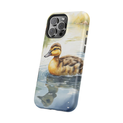 Graceful Duck Reflection – MagSafe iPhone Case