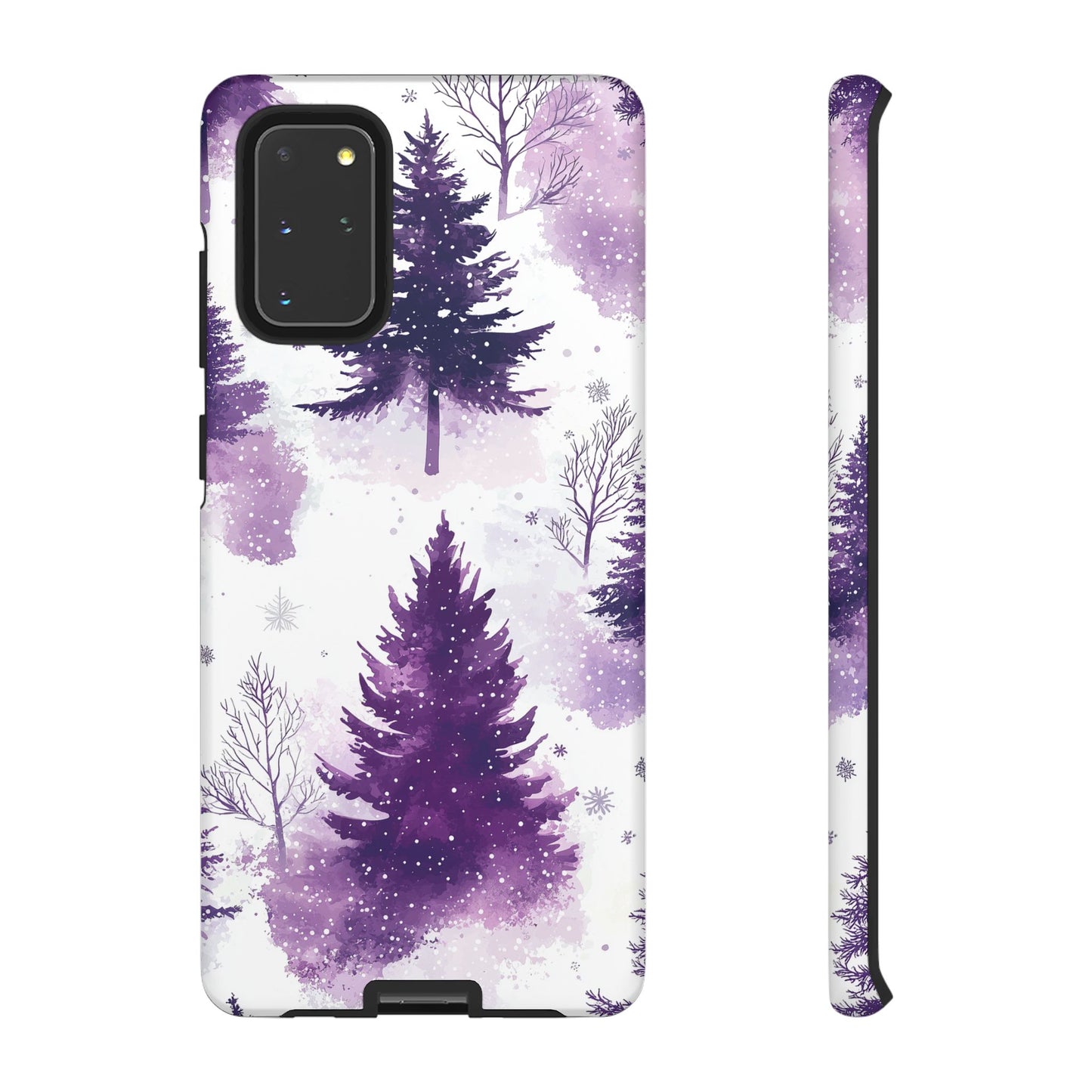 Purple Snowy Forest - Samsung Galaxy Series Case