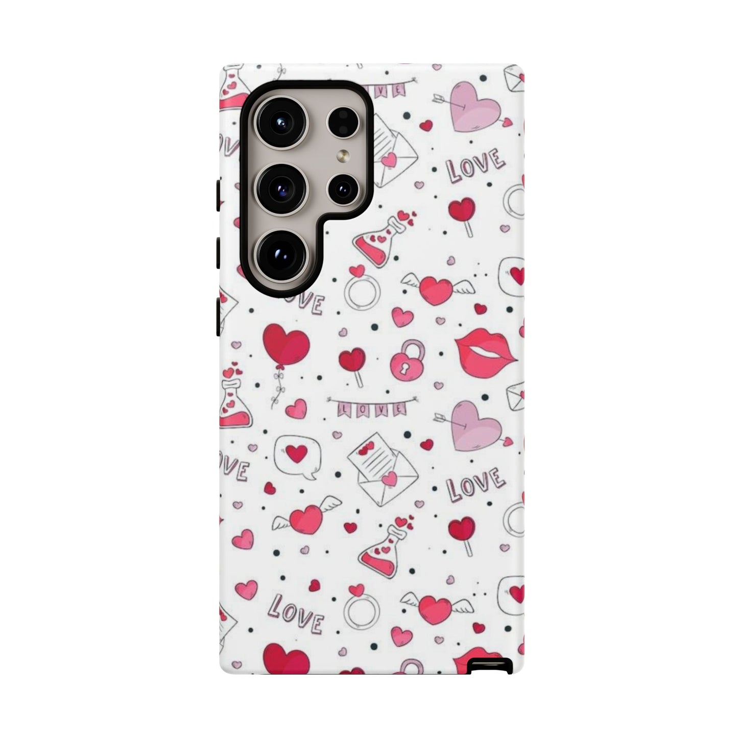 Samsung Galaxy Case: Romantic Love-Inspired Icons Case