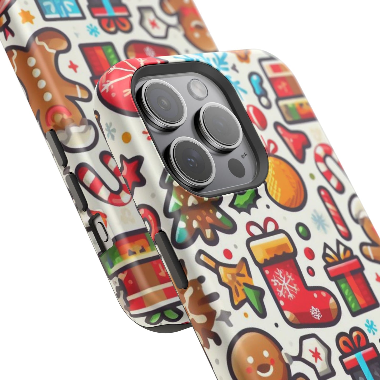 Festive Christmas Icons Pattern – MagSafe iPhone Series Case