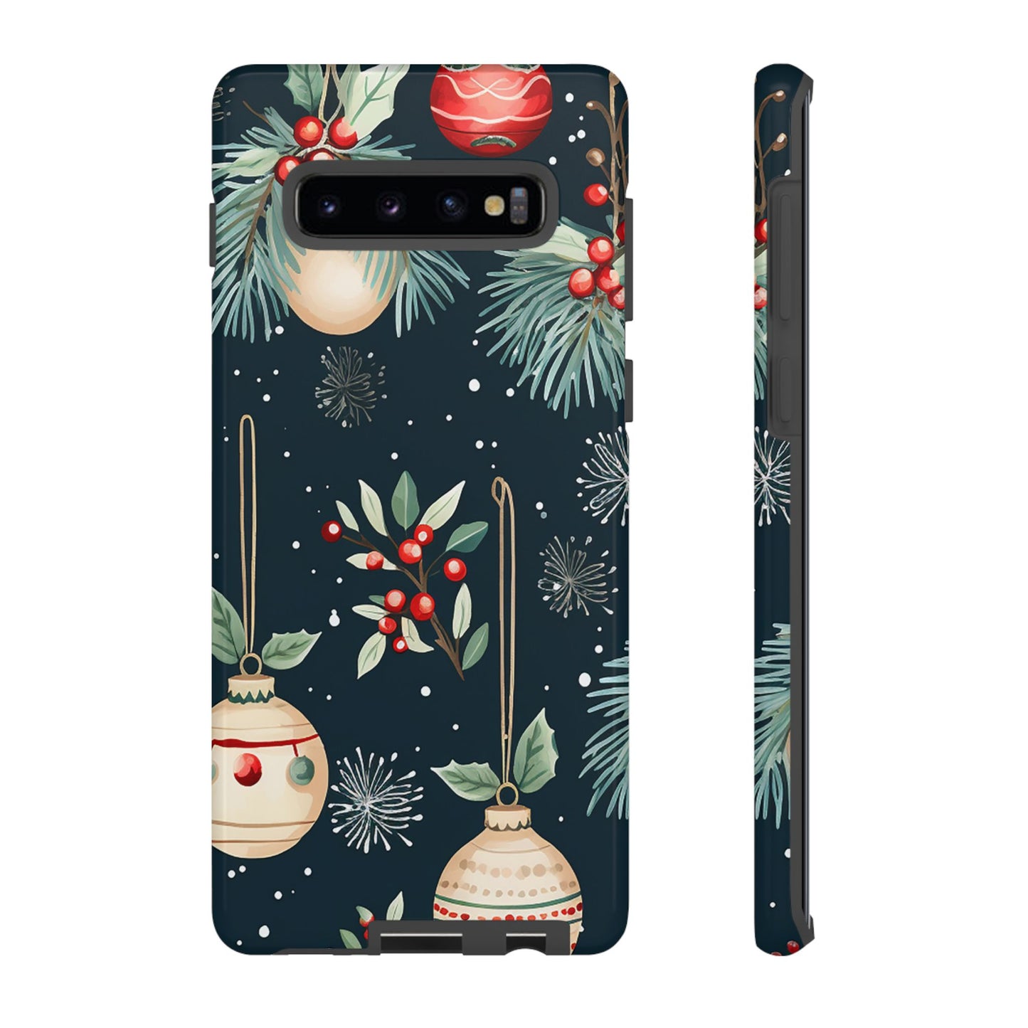 Elegant Christmas Ornaments and Pine - Samsung Galaxy Series Case