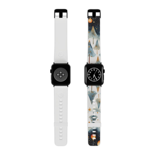  Winter Wonderland Gold Ornament  Apple Watch Band