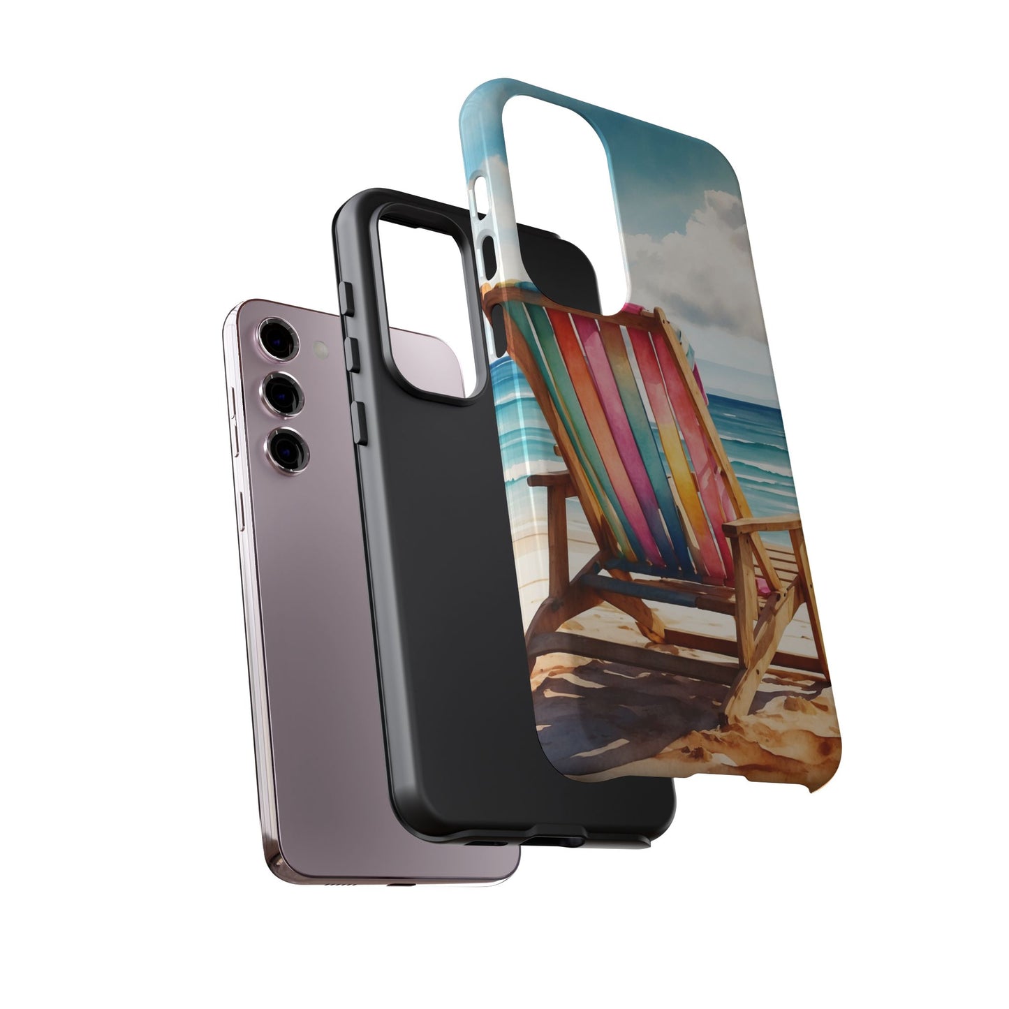 Vibrant Beach Escape Samsung Galaxy Case – Colorful Summer Design