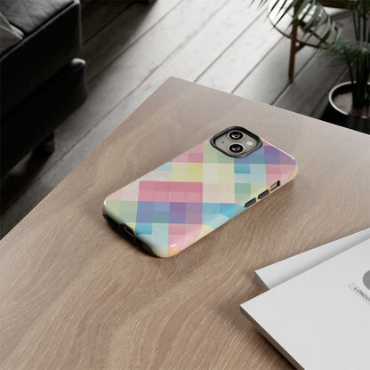 Spring Sonata Pastel Plaid Case