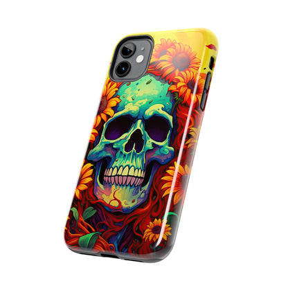 Sun Kissed Skull iPhone Case