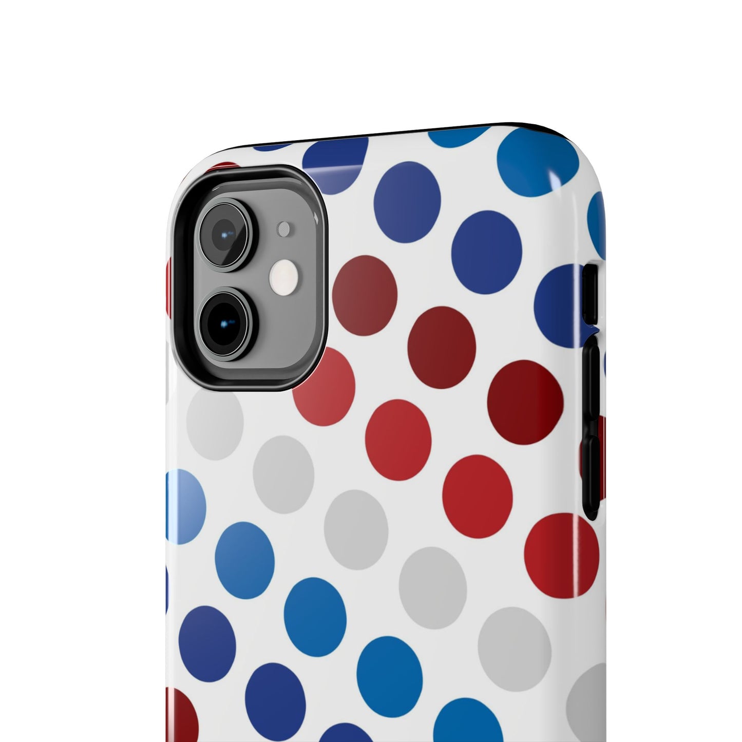 Patriotic Polka Dots - iPhone Case