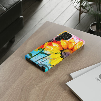 Bold Watercolor Sunflowers - Samsung Galaxy Series Case