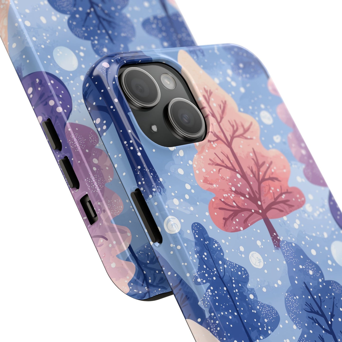 Pink & Purple Winter Wonderland - iPhone Series Case