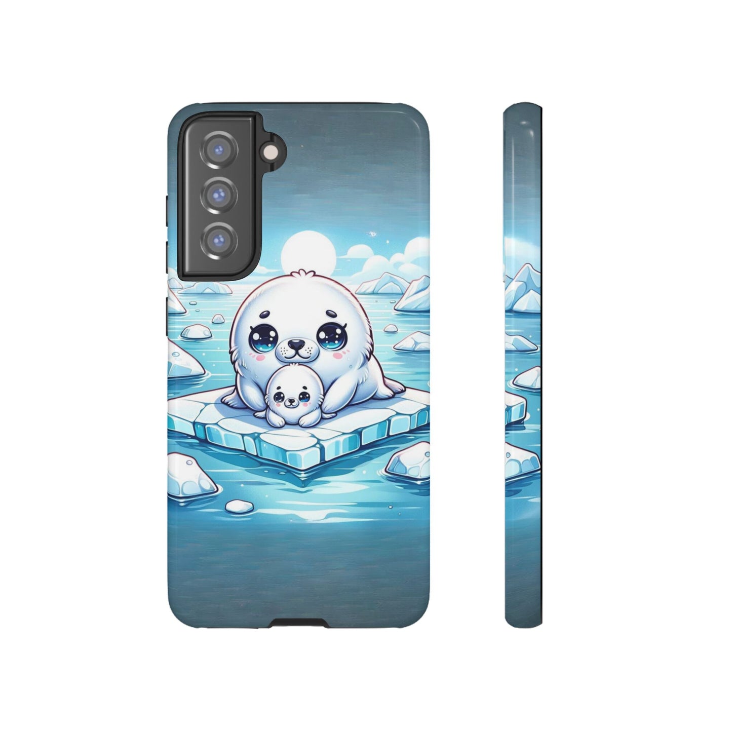 Arctic Embrace Seal iPhone Case