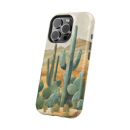 Desert Oasis Cactus iPhone Case