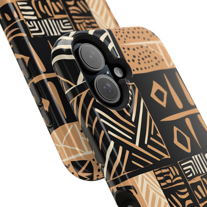 Tribal Geo-Pattern MagSafe Case – Bold Ethnic Design