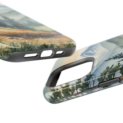 Tranquil Mountain Escape - MagSafe iPhone Case