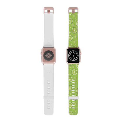  Zesty Lime Splash  Apple Watch Band