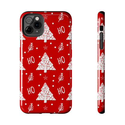 iPhone Case: Ho Ho Ho – Christmas Tree Wonderland