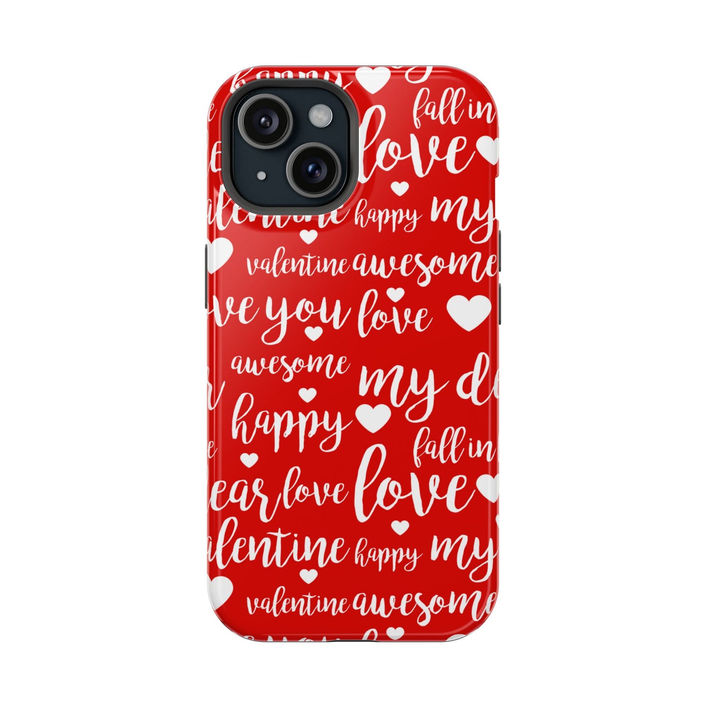 Valentine Words Pattern – MagSafe Case