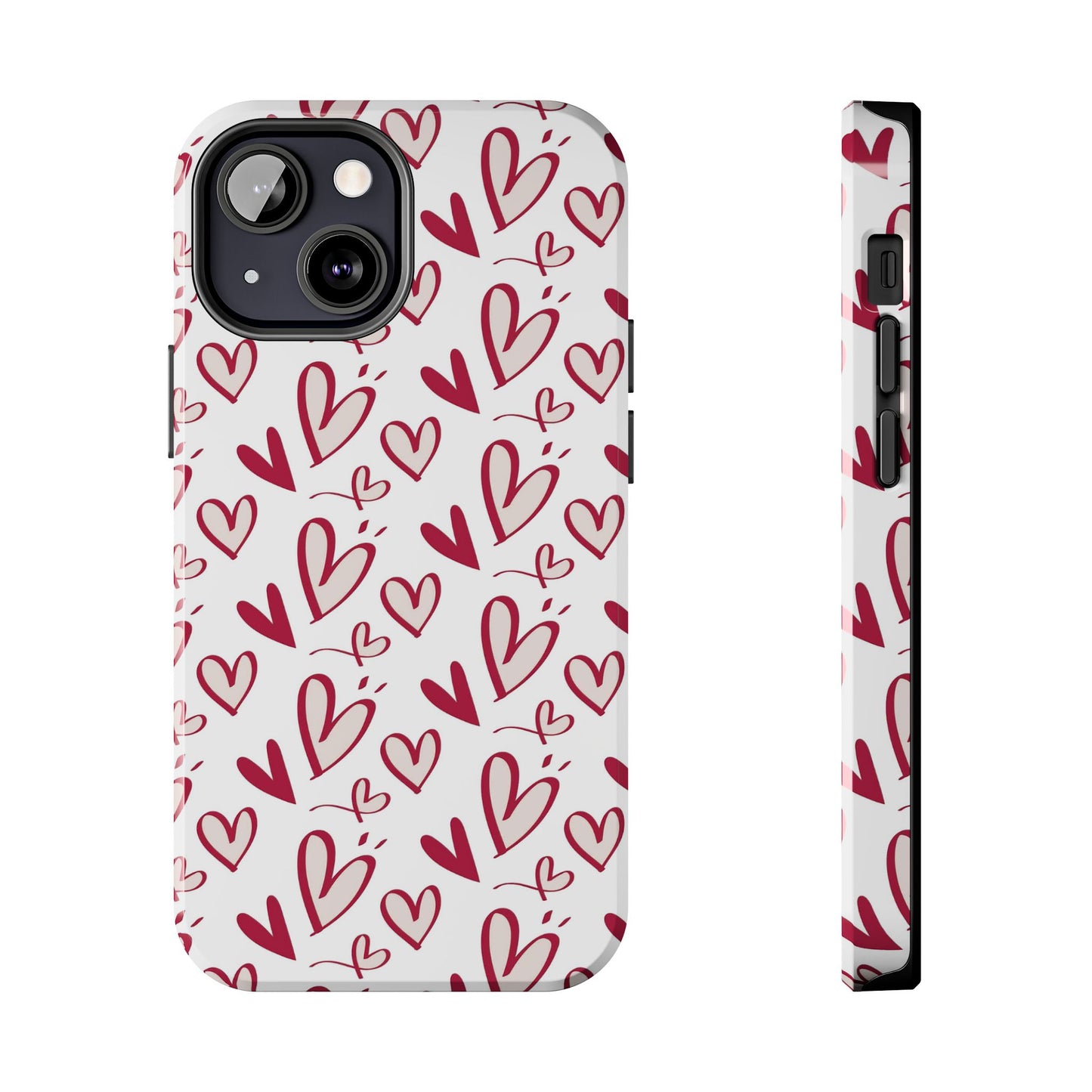 Love Scribbles iPhone Case