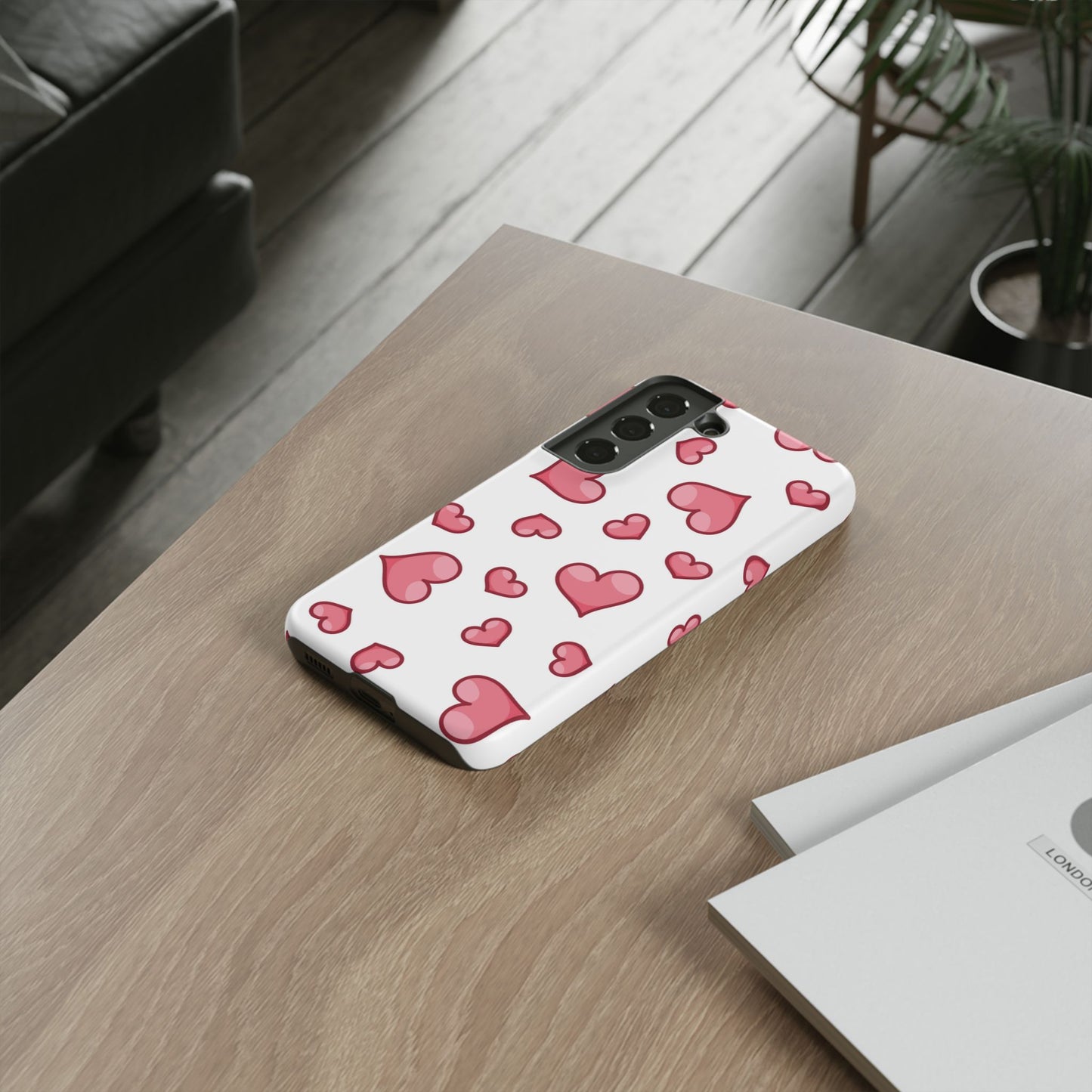 Scattered Hearts Samsung Galaxy Case