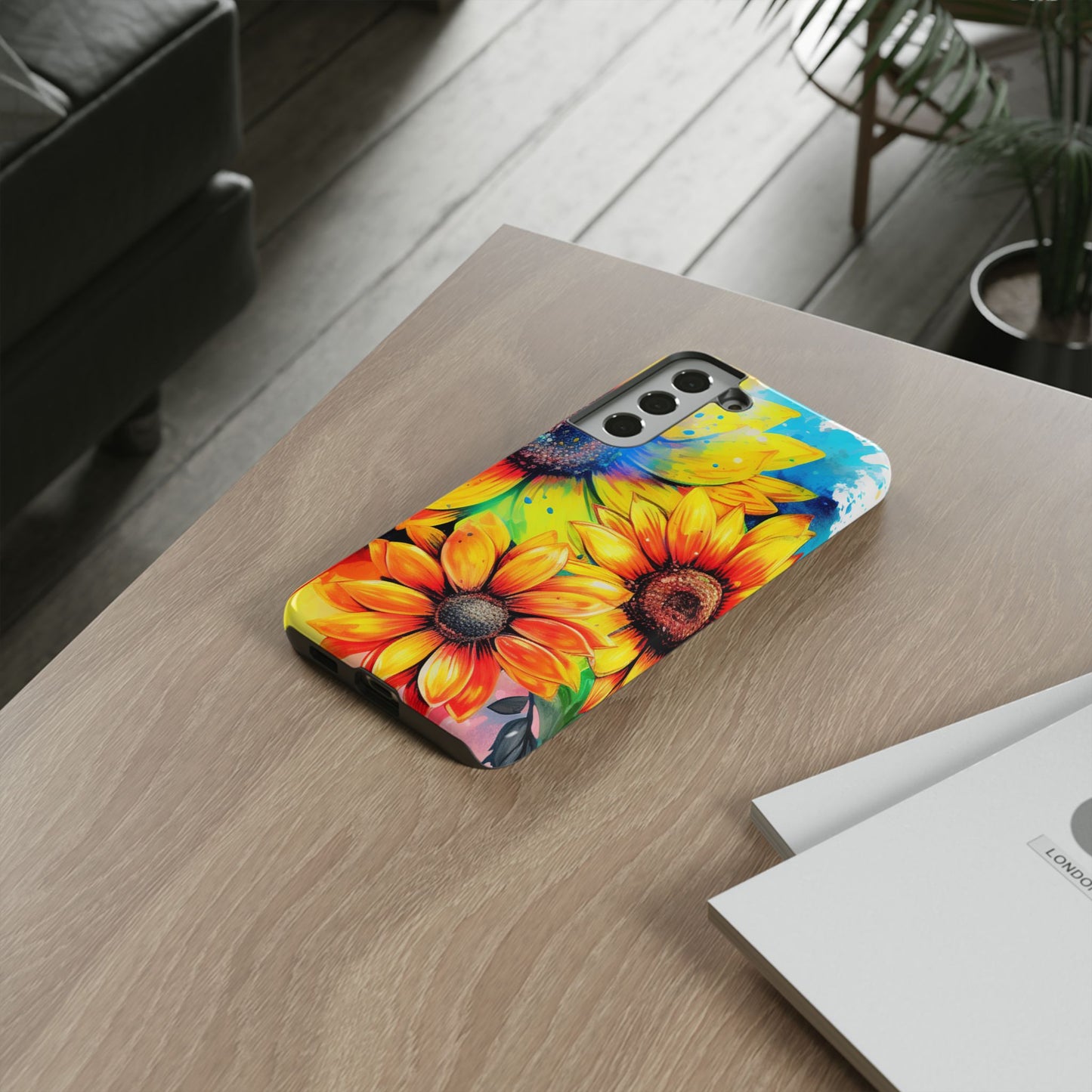 Vibrant Sunflower Splash - Samsung Galaxy Series Case