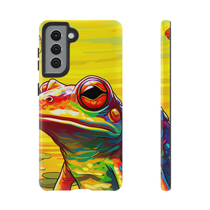 Vibrant Rainbow Frog Design – Samsung Galaxy Case