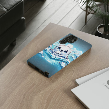 Arctic Embrace Seal iPhone Case