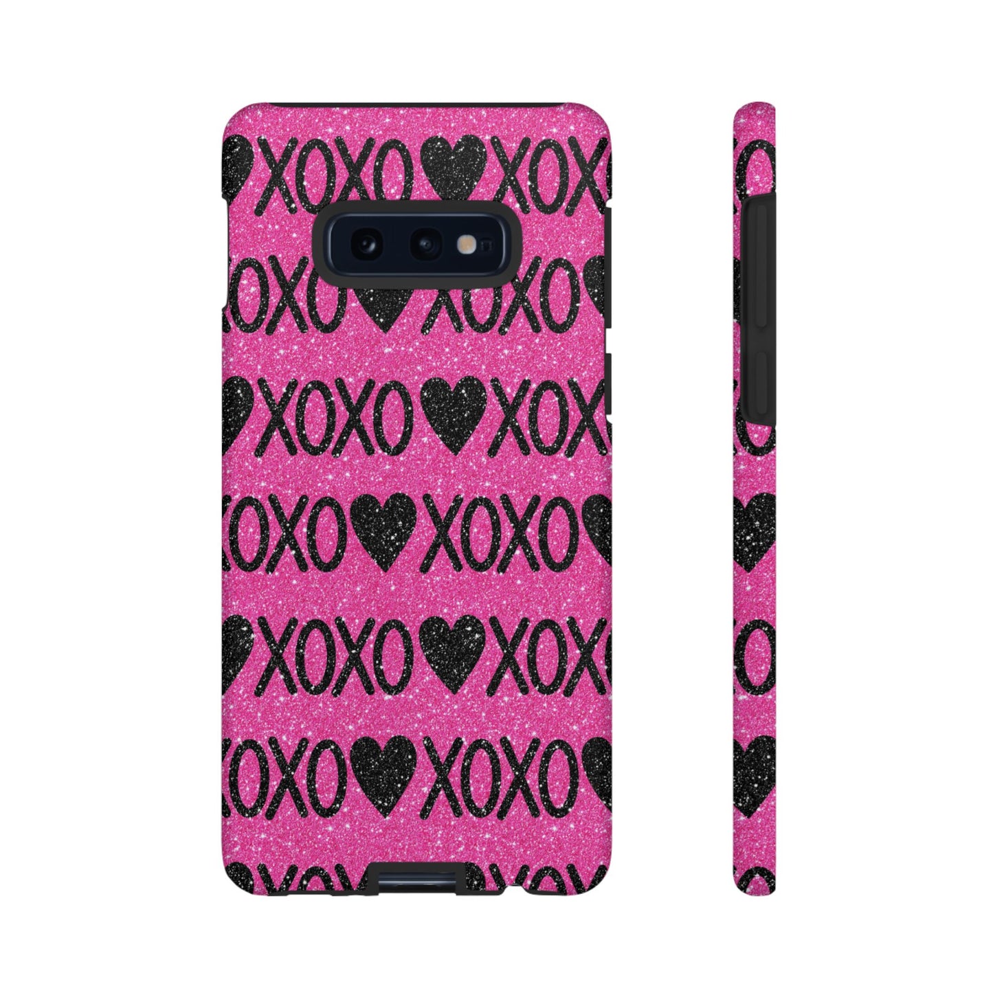 XOXO Glitter Hearts Samsung Case