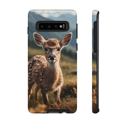 Gentle Fawn in Mountain Meadows Samsung Galaxy Case