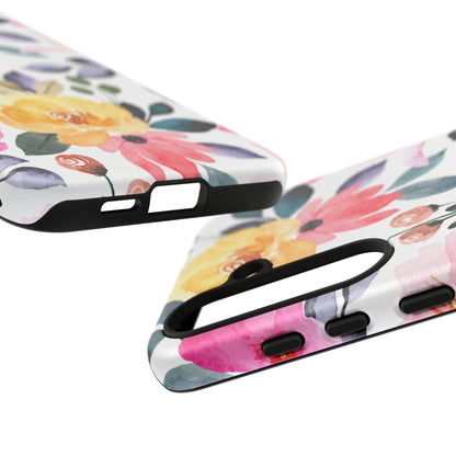 Blossoming Beauty – Samsung Galaxy Case with Watercolor Floral Design