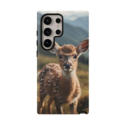 Gentle Fawn in Mountain Meadows Samsung Galaxy Case