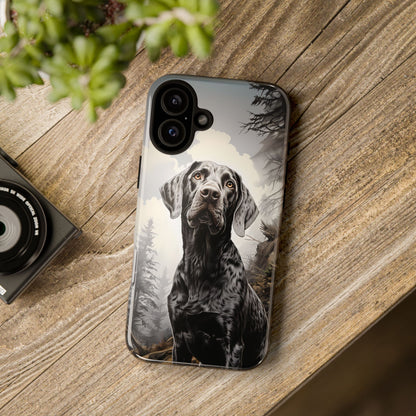 German Shorthair Pointer Phone Case - Tough & Durable with Dual Layer Protection!