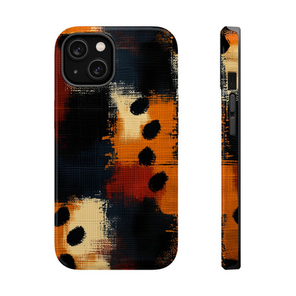 MagSafe iPhone Case: Cheetah Plaid – Wild & Bold Print