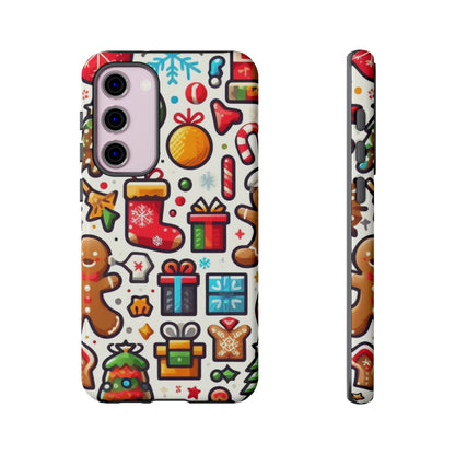 Festive Christmas Icons Pattern – Samsung Galaxy Series Case