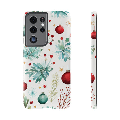 Festive Holiday Ornament Pattern – Samsung Galaxy Case