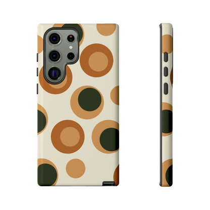 Retro Earthy Circles - Samsung Galaxy Case