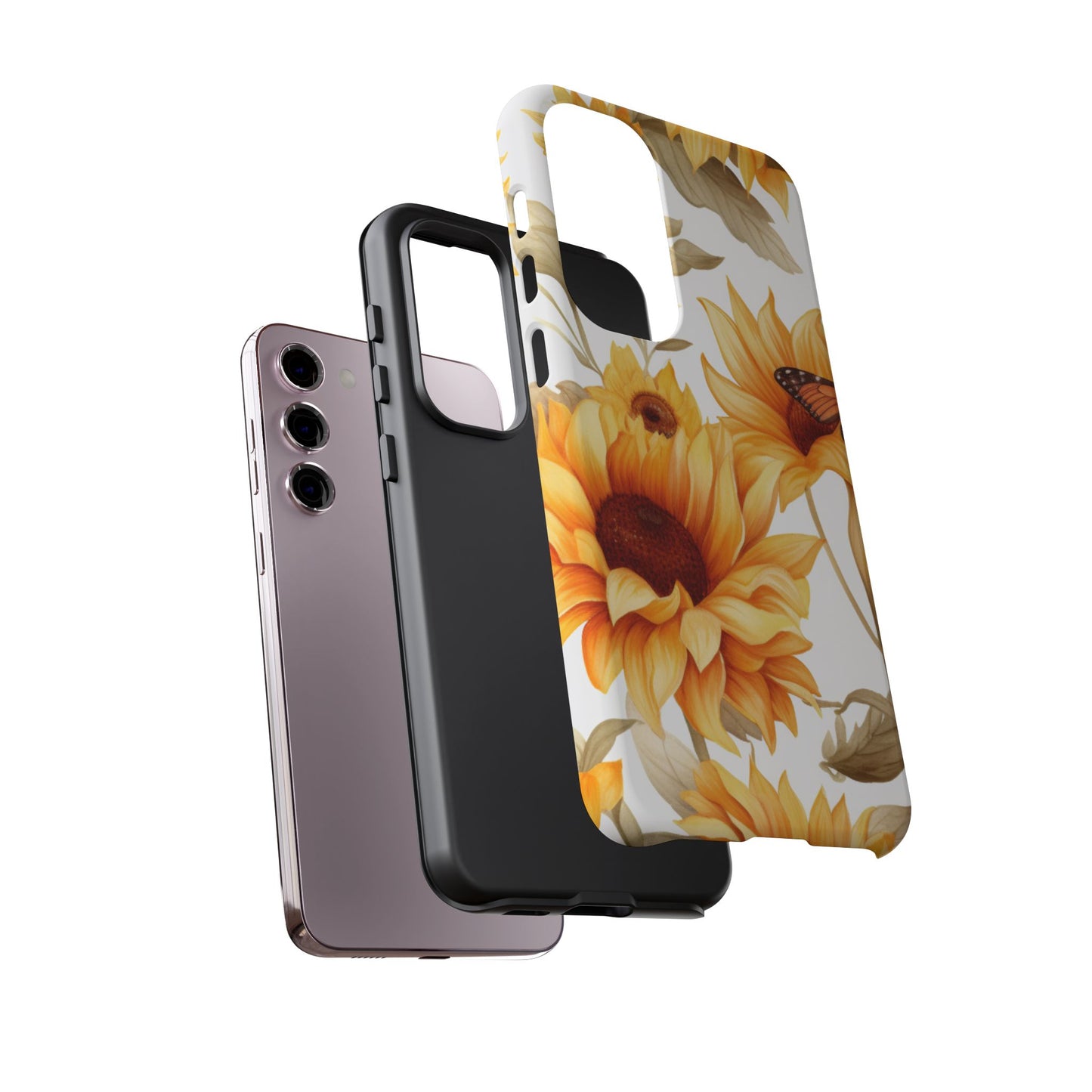 Sunflower & Monarch Garden - Samsung Galaxy Series Case