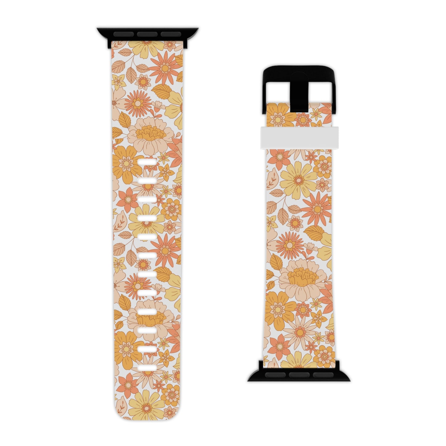  Vintage Floral Bloom Apple Watch Band