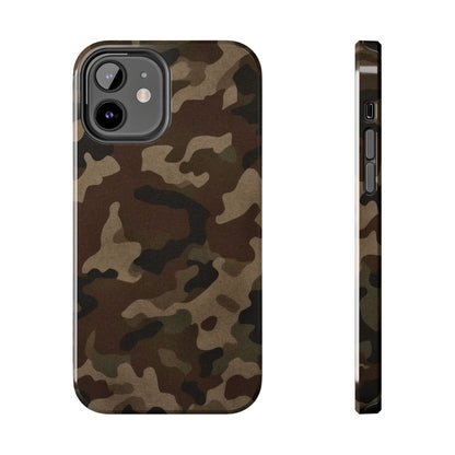 Classic Camouflage iPhone Case – Rugged Woodland Camo Protection