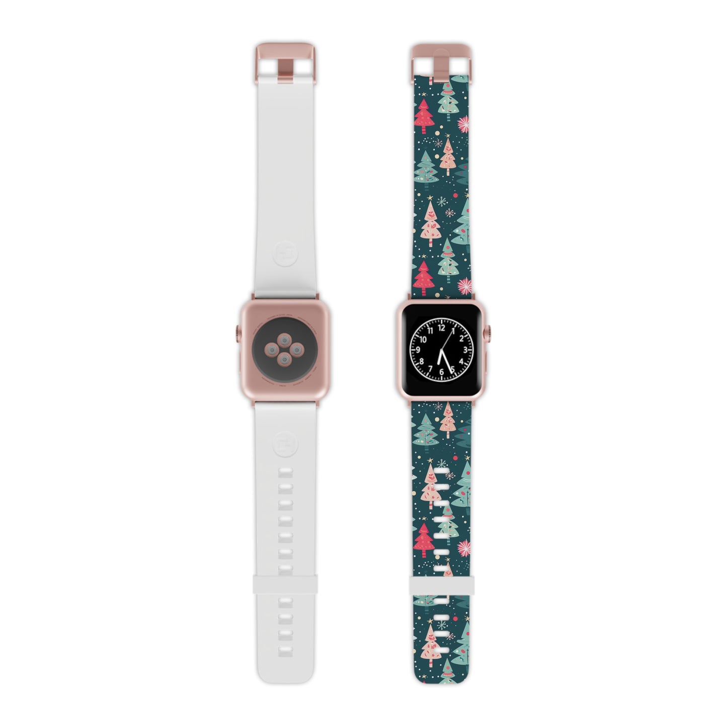 Whimsical Christmas Trees Apple Watch Band