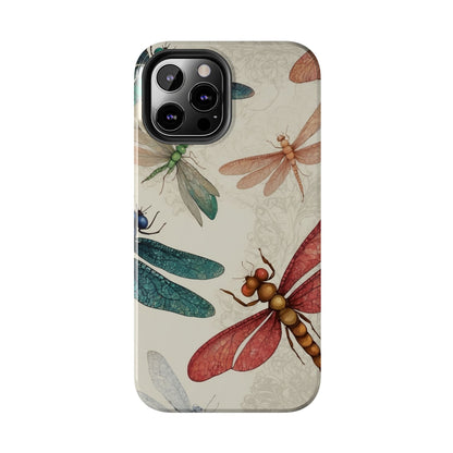 Vintage Dragonfly Garden – iPhone Series Case