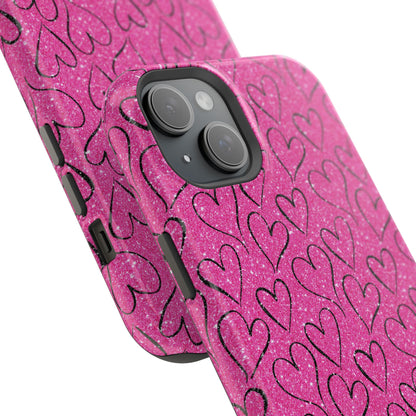 Heartfelt Glam MagSafe iPhone Case