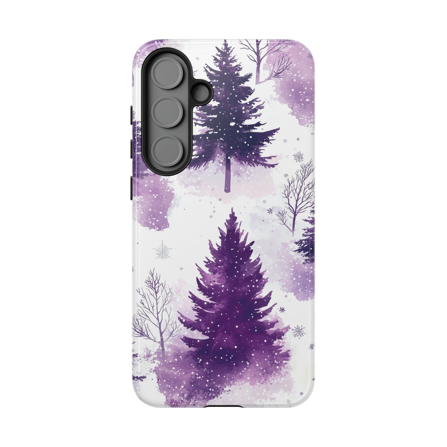 Purple Snowy Forest - Samsung Galaxy Series Case