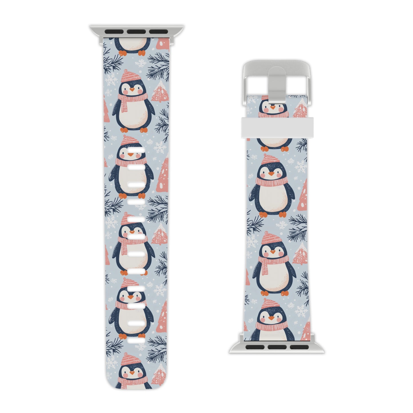 Penguin in Winter Wonderland Apple Watch Band