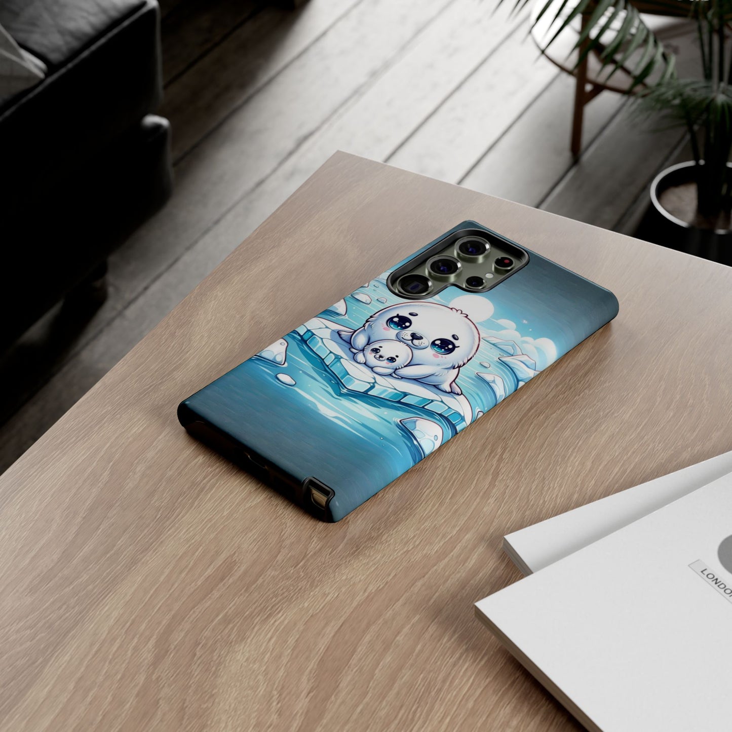 Arctic Embrace Seal iPhone Case