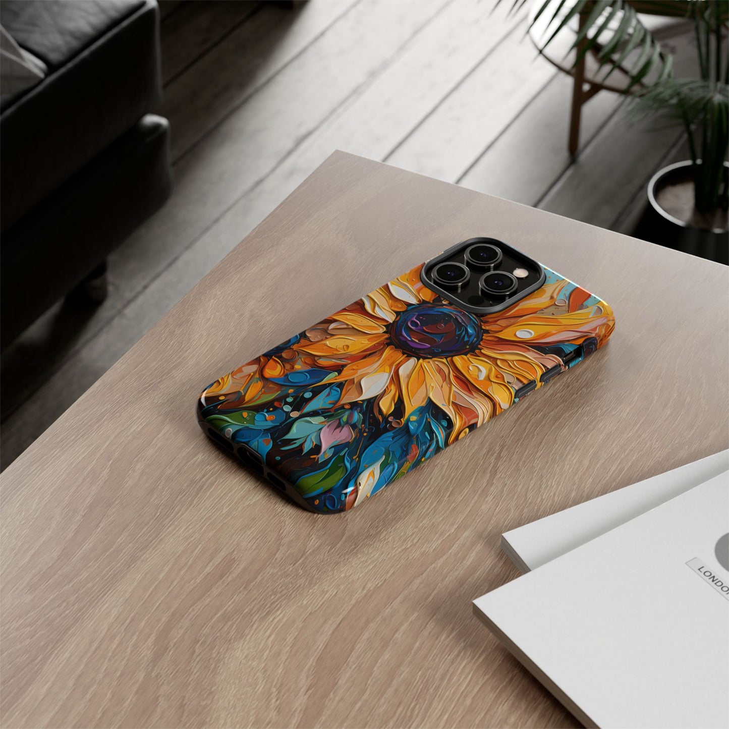 Sunflower Boho iPhone Case