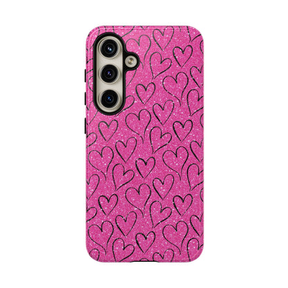 Heartfelt Glam Samsung Galaxy Case