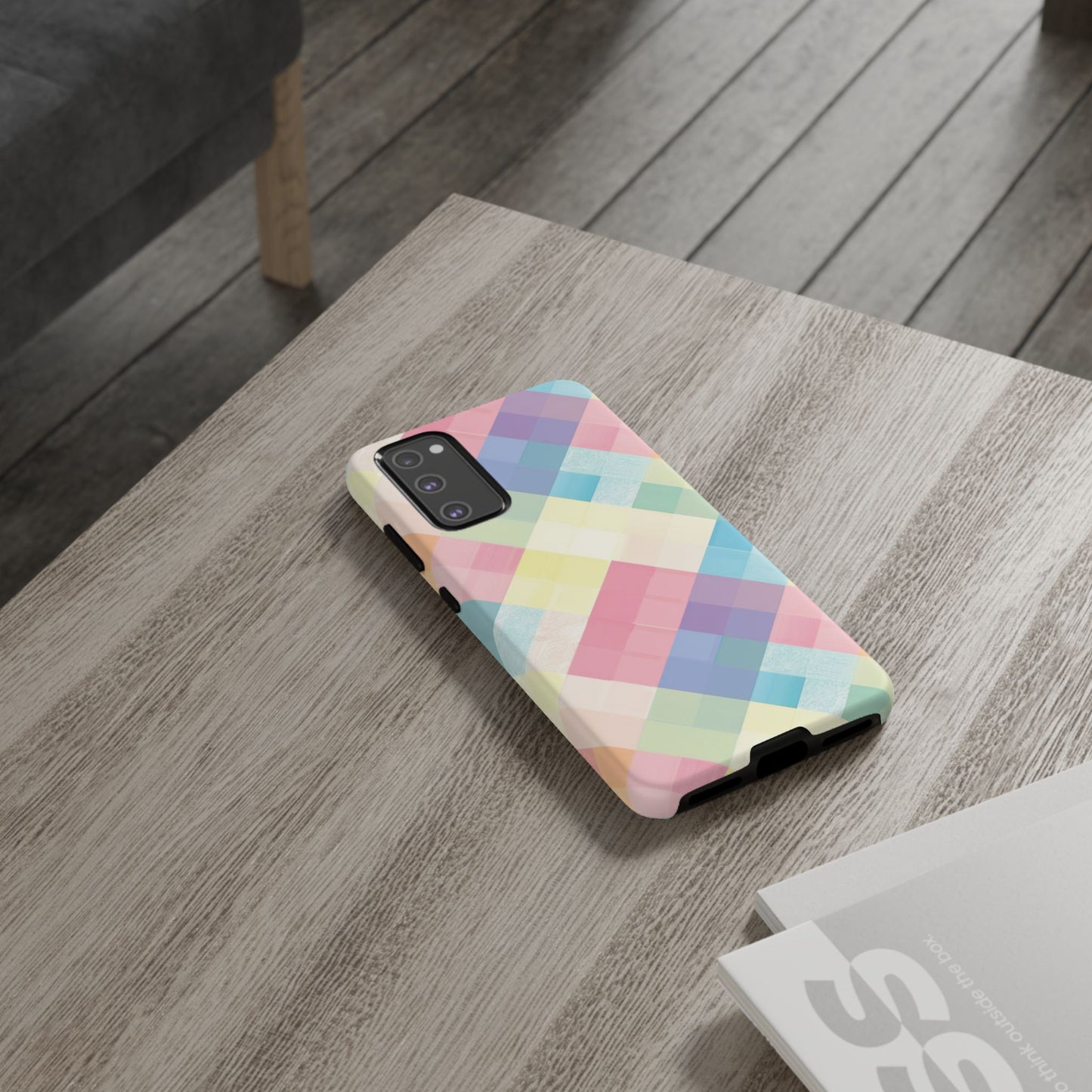 Spring Sonata Pastel Plaid Case