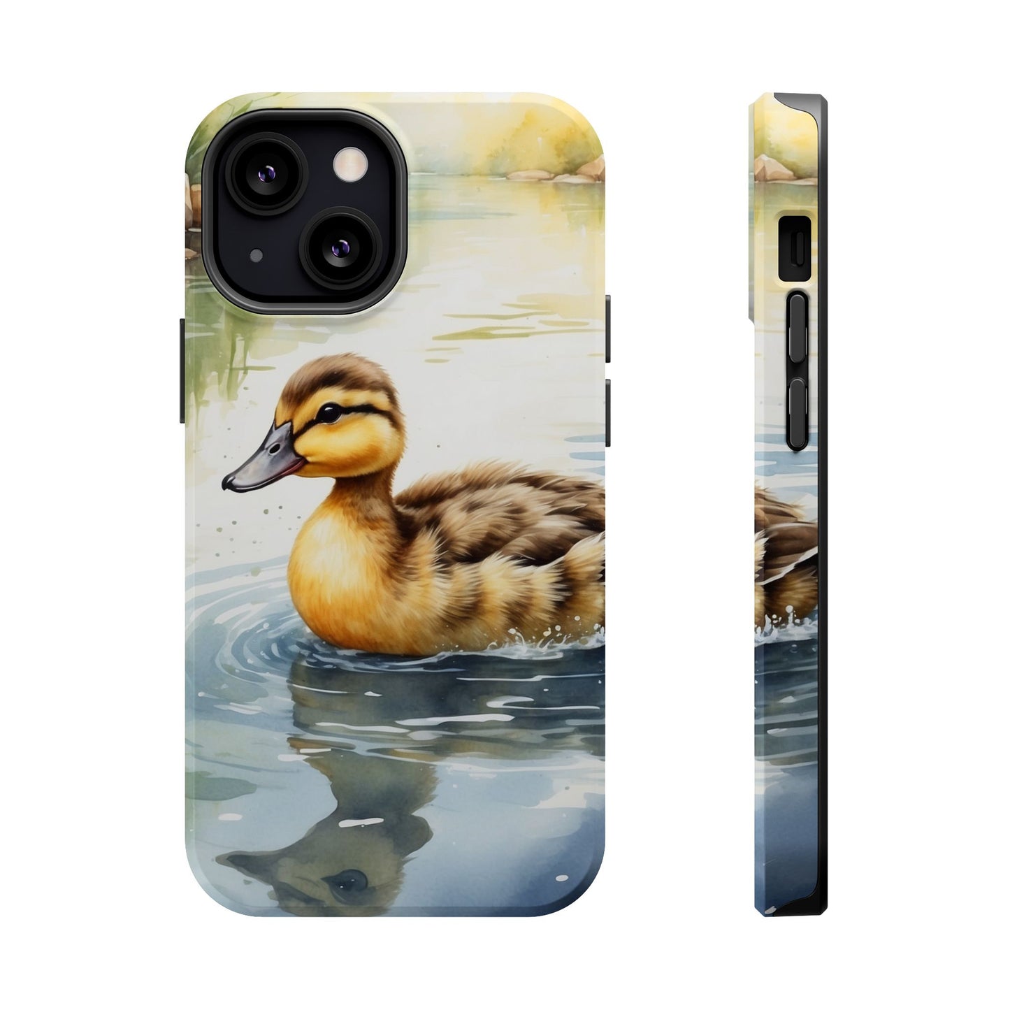 Graceful Duck Reflection – MagSafe iPhone Case